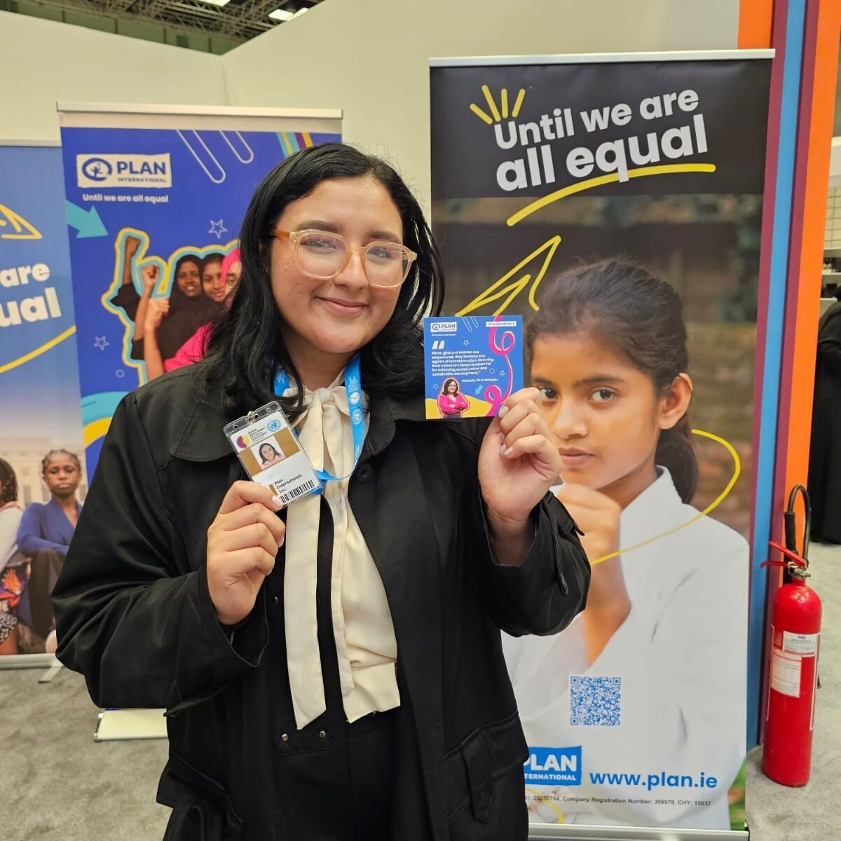 Damaris ha sido seleccionada para formar parte del Youth Reference Group (YRG) de Plan International. 