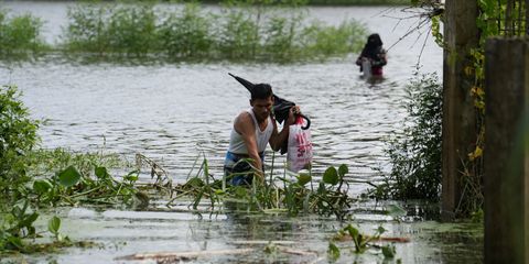 Hossen, facing uncertainty after the flood