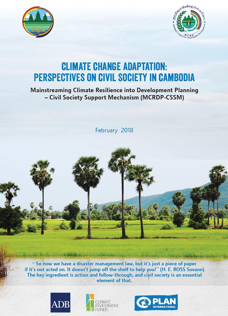 Climate change adaptation: perspectives on civil society in Cambodia