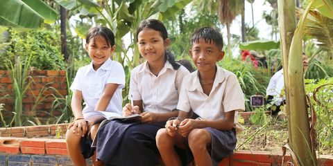 Children’s knowledge grows in school learning garden