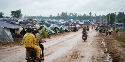 Emergency response - displaced families and children due to armed clash