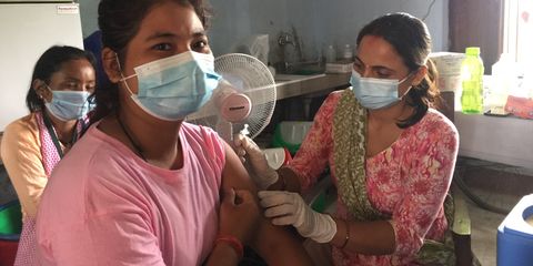 The Nepalese youth dispelling misinformation about the COVID-19 vaccine
