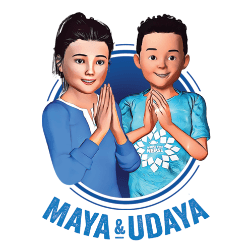 Maya and Udaya chatbot graphic