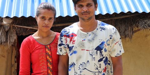 The young married couple advocating against child marriage