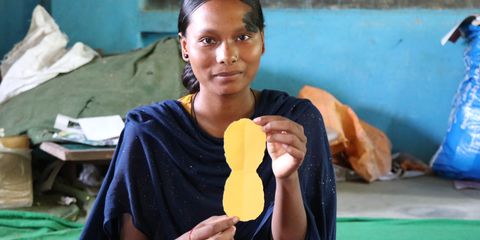 Radhika fights against menstrual taboos in her community