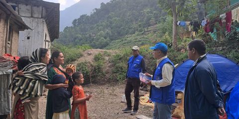 Plan International Nepal responds to Karnali earthquake