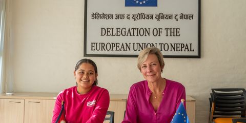 Ranjita: A day of leadership at the EU Delegation