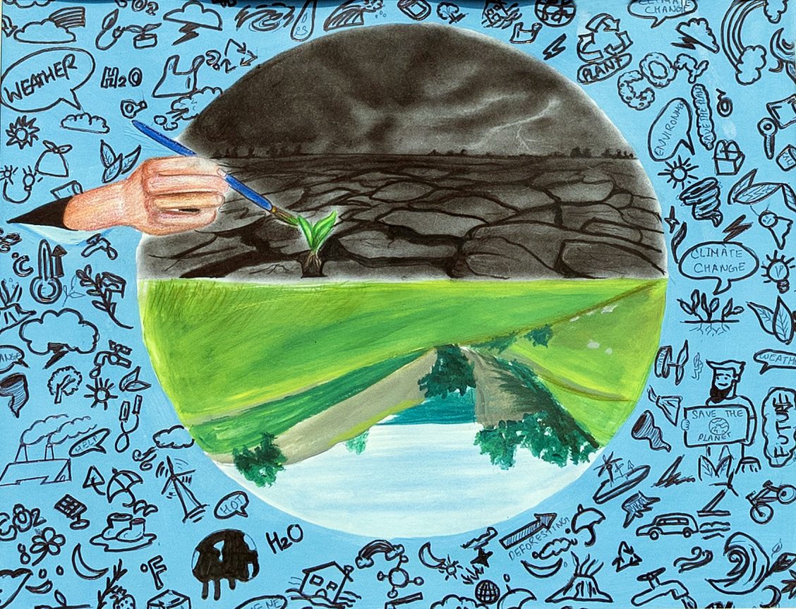 Art by Susmita, 23, presented during Art is Power 