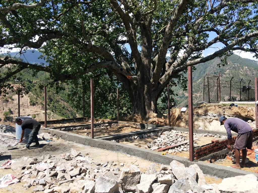 TLC is under construction