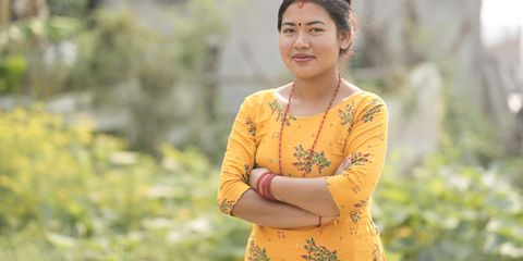 Nisha from her kitchen to owning her shop