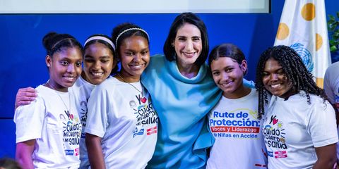 Niñas lideran Ruta de Protección por su seguridad y derechos
