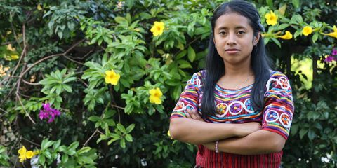 Jessica y otras jóvenes alzan su voz por las niñas y la juventud de Guatemala y de Latinoamérica 