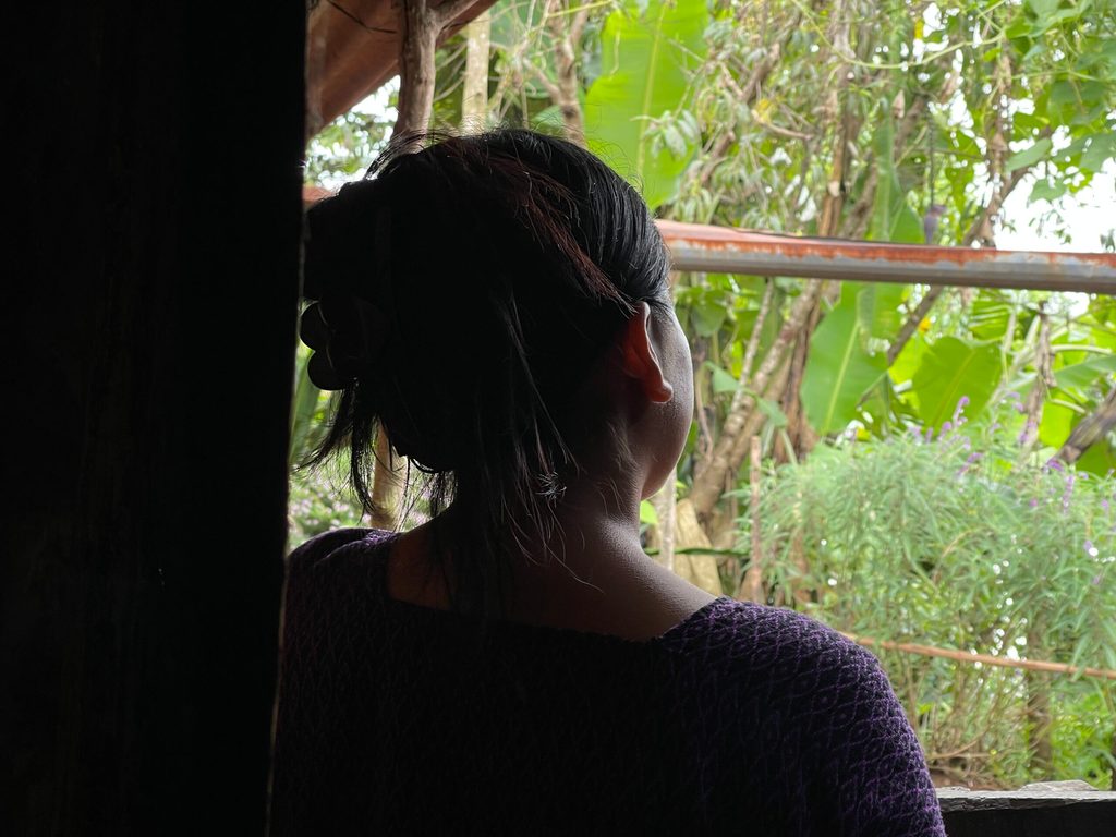 Jennifer es una adolescente de Alta Verpaz, Guatemala, quien vivió una unión temprana a los 14 años.