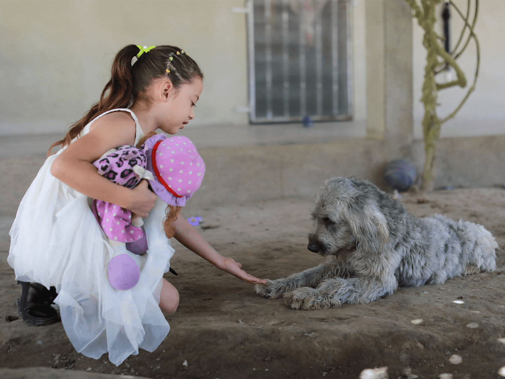 Marely y su mascota
