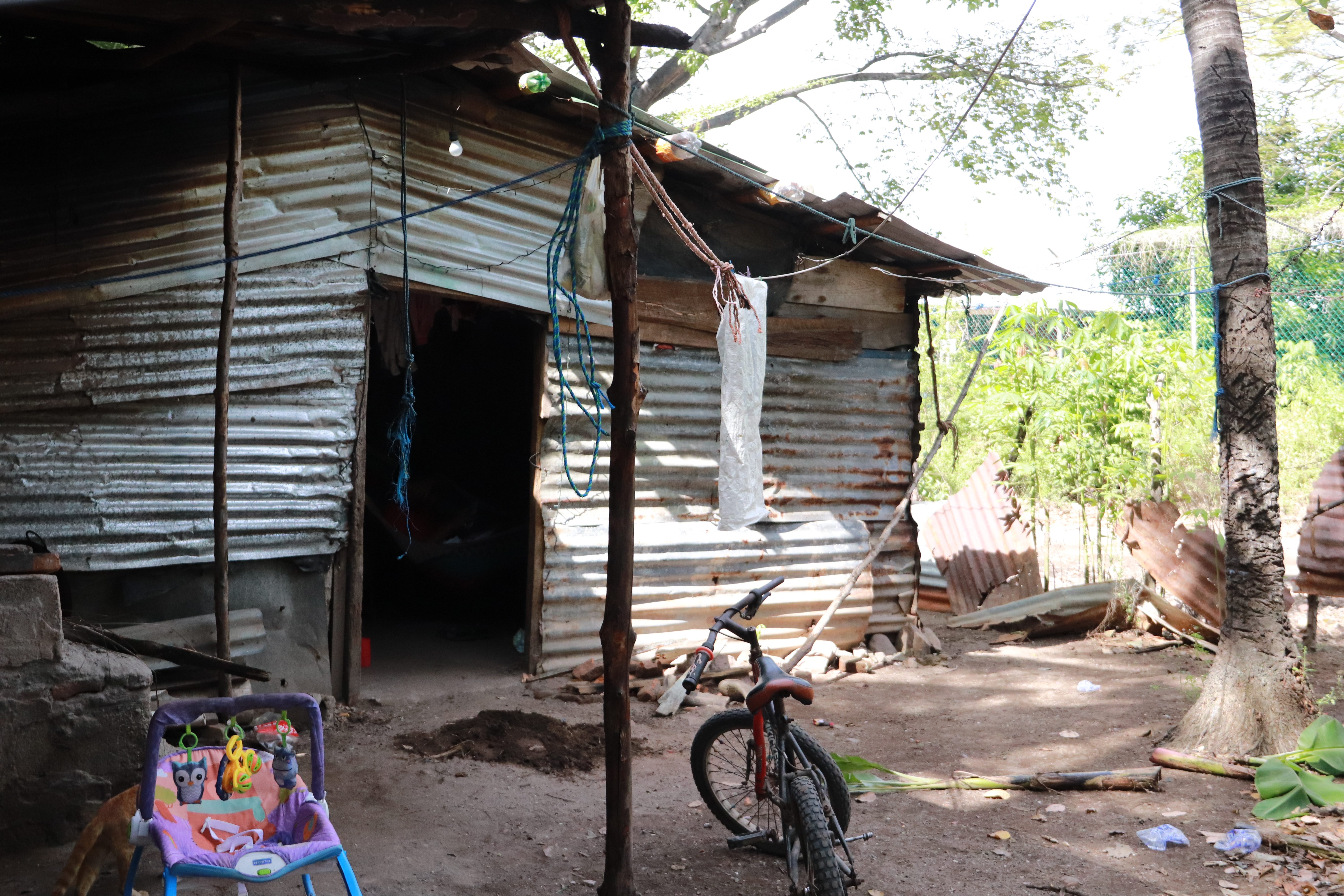 Casa de Eni y su familia.