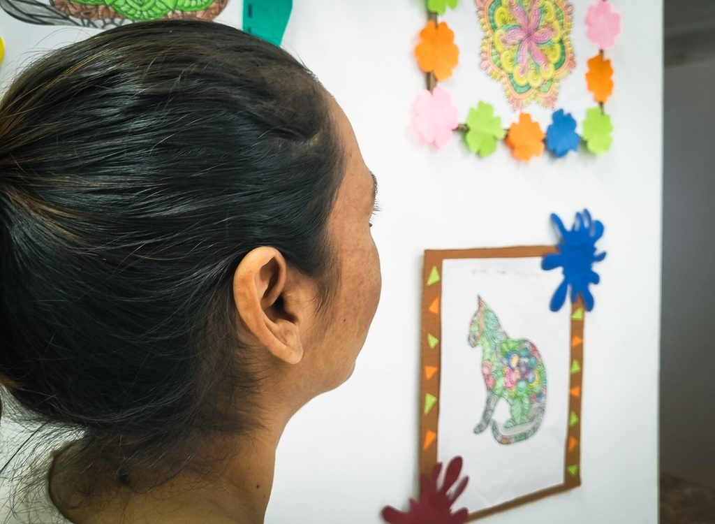 Mariana, mujer en movilidad.