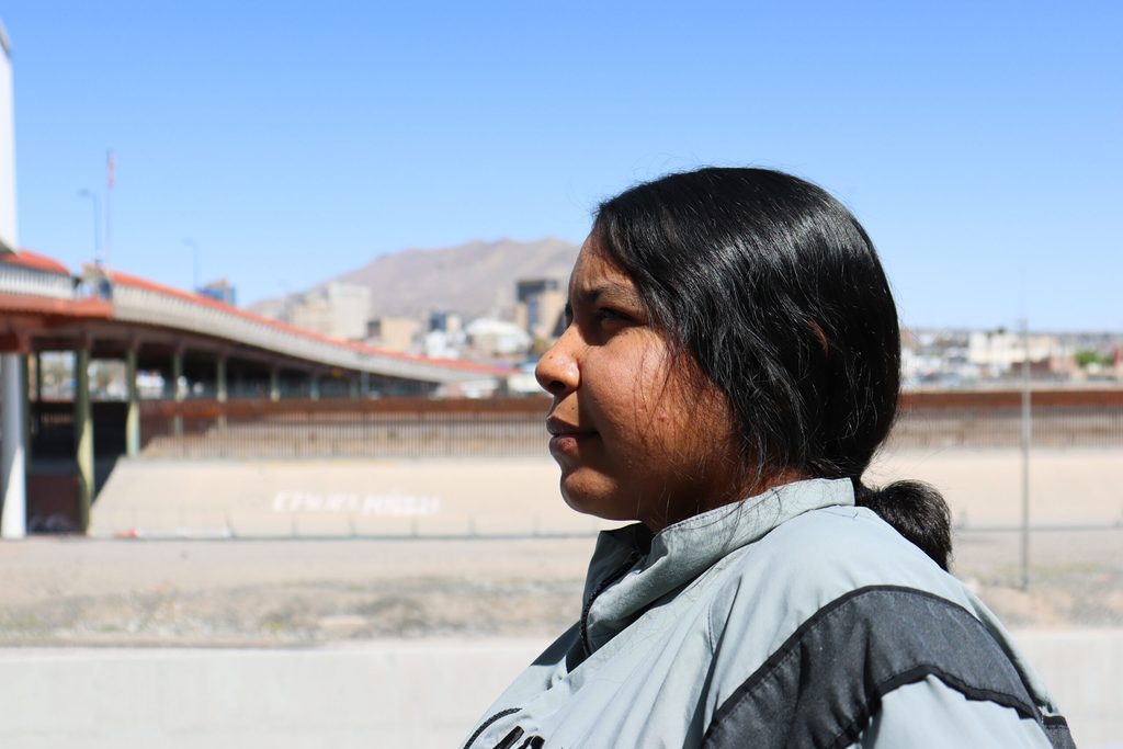 Paola* joven venezolana en movilidad en la frontera norte.