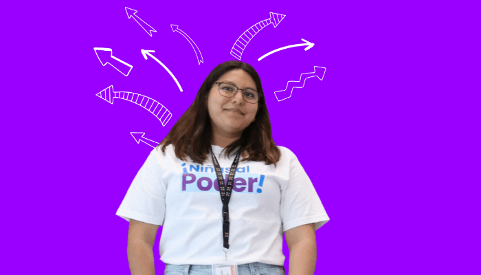 Adolescente emprendedora.