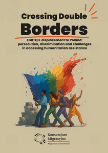 Cover page of the Crossing Double Borders report