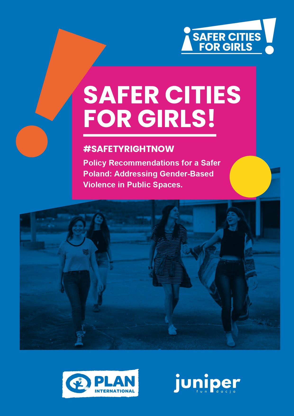 Safer Cities for Girls Policy Paper Cover