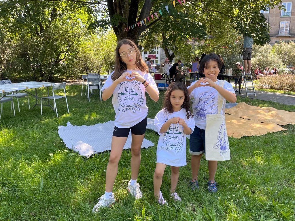 Children at the Multicultural Weekend