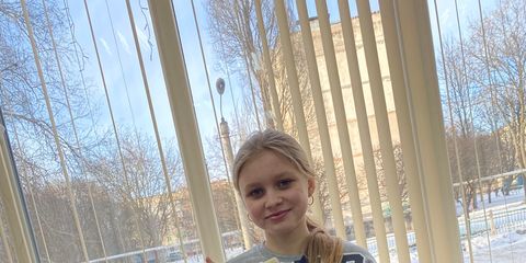 12-year-old's resilience amid the war in Ukraine