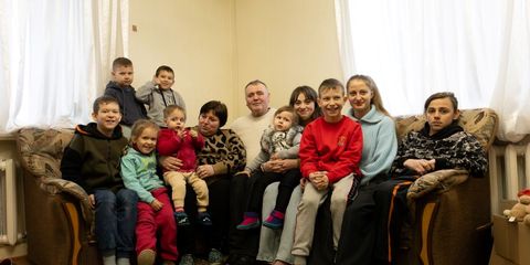Ukraine’s lost children find a loving home
